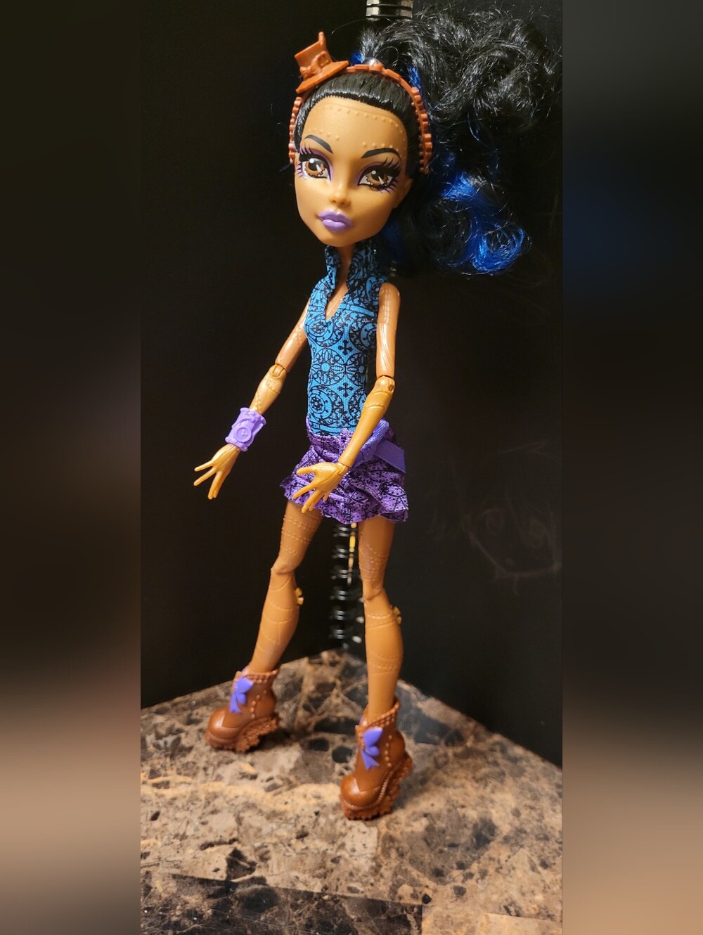 G1 Monster High Dance Class  Robecca Steam EUC Only Displayed (OG Bag Included)